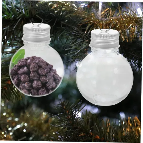 Vista 9 de BESTOYARD Botella esférica conveniente, botellas vacías, adornos de alcohol, café, bulbo, botella, bolas de adornos iridiscentes, bebidas
