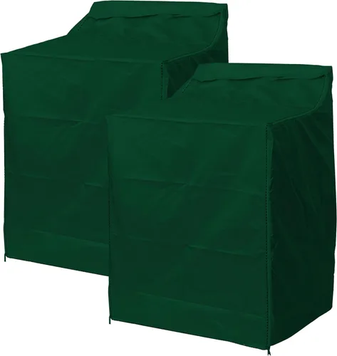 Vista 13 de BlueStars 2 PCS Fundas para Lavadora de Carga Superior - Protección Exterior Premium para la Mayoría de Fundas de Lavadora y Secadora - A29" x P28