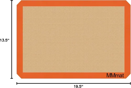 Vista 7 de Alfombrillas de Silicona para Hornear - La Mejor Silicona Alemana - Bandeja de Silicona Antideslizante para Hornear, Alfombrillas de Silicona