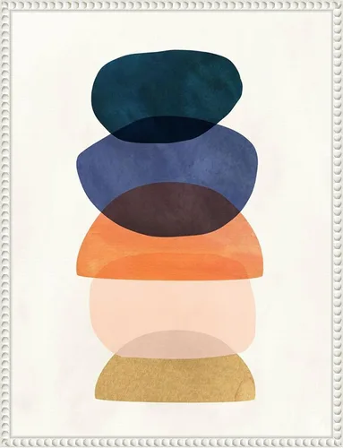 Vista 9 de Amanti Art Lienzo enmarcado para pared, 24 x 18 pulgadas, Mod Pods I de Victoria Borges, lienzo enmarcado para pared, obras de arte abstractas