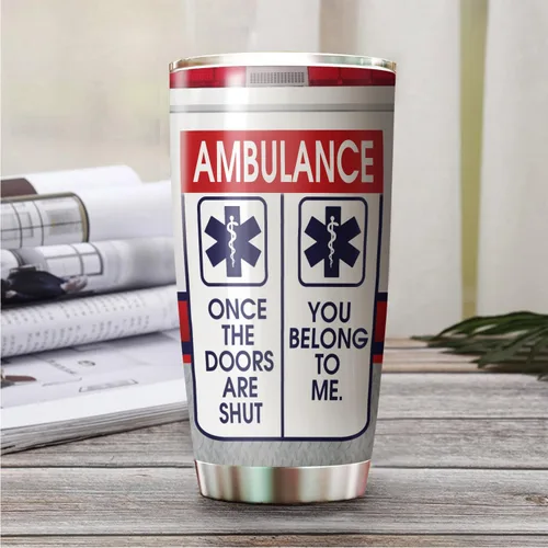 Vista 2 de Regalos EMT para Mujeres - Taza de Acero Inoxidable 20oz, Regalos de Apreciación de la Semana Feliz EMS al Por Mayor para Hombres, Accesorios