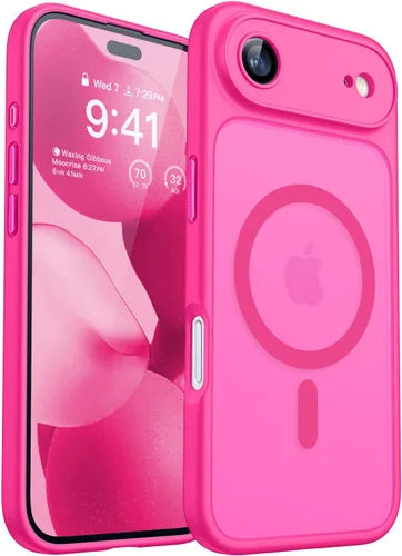 Vista 43 de CANSHN Funda magnética compatible con iPhone Air (6.5 pulgadas), mejorada [protección completa de la cámara] [compatible con Magsafe]
