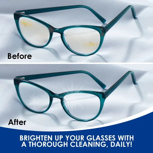 Vista 2 de NORTHWEST ENTERPRISES Solución de limpiador ultrasónico de gafas. Limpiador de gafas ultrasónico concentrado para uso en máquinas sónicas