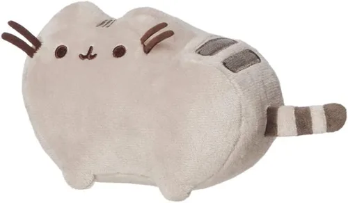 Vista 2 de AURORA Classic Pusheen pequeño, producto oficial, 5.5 pulgadas, juguete suave, gris