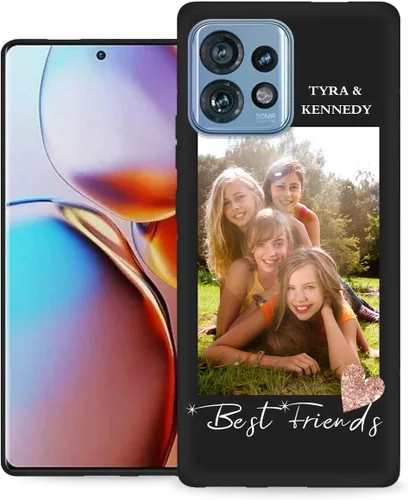 Vista 35 de Funda personalizada para Motorola Edge 2021 con nombre de texto y foto, diseño personalizado Edge2021 para teléfono móvil/smartphone/teléfono móvil