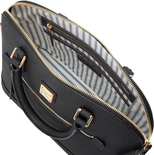 Vista 3 de Dooney & Bourke Saffiano - Bolso con cierre abovedado