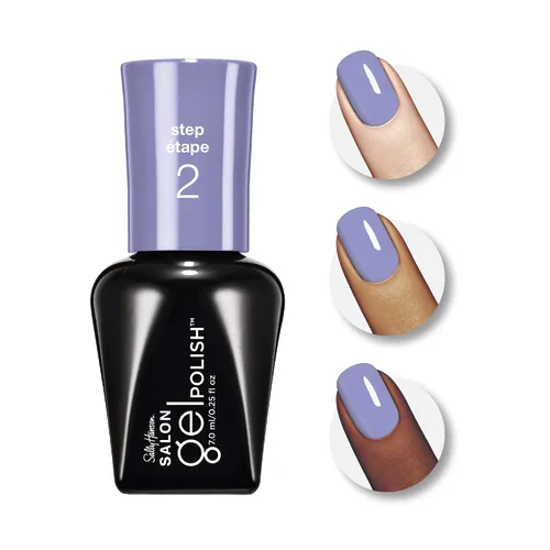 Vista 10 de Sally Hansen Salon Pro Gel - Esmalte de uñas en gel laca, Sheer Ecstasy, 0.24 onzas líquidas