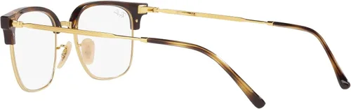 Vista 5 de Ray-Ban RX7216f New Clubmaster Low Bridge Fit Square - Marcos para lentes recetados