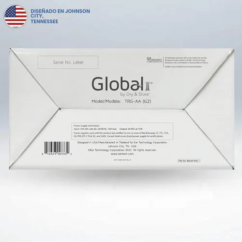 Vista 6 de Global II de Dry & Store Deshumidificador eléctrico para audífonos