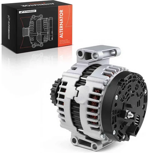 Vista 10 de A-Premium Alternador compatible con Volvo XC60 10-16, XC90 07-14, S60 11-16, S80 07-15, V60 15-16, V70 08-10, 180Amp 12V en sentido antihorario