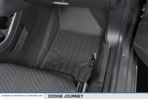 Vista 3 de MAXLINER - Juego de alfombrillas de ajuste personalizado de 3 filas compatibles con Dodge Journey 2010-2020