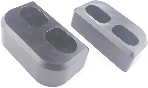 Vista 2 de MANDBOY 1990-2018 Mazda Miata Delrin Un par de bujes de puerta mecanizados CNC negros