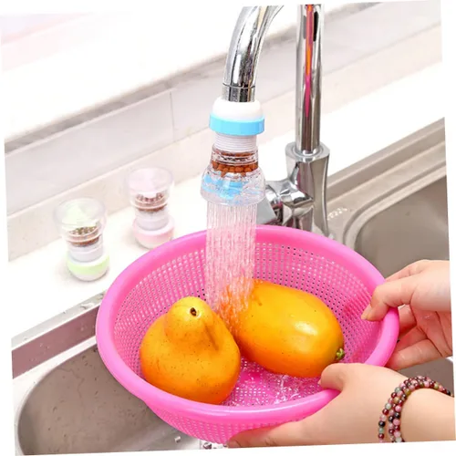Vista 9 de 360 filtro de fregadero colador rociador de ducha colador de fregadero grifo de ducha colador de ducha grifo de agua aireador accesorios de cocina