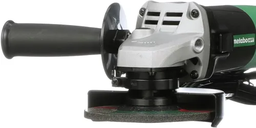 Vista 3 de Metabo HPT Amoladora angular de 4-1/2 pulgadas, incluye 5 ruedas de molienda y estuche rígido, motor de 6.2 amperios, compacta y ligera, G12SR4