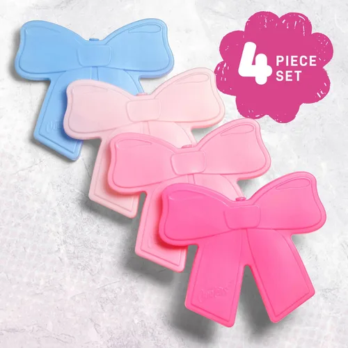 Vista 3 de Cool Coolers Kids Shaped Ice Packs for Lunch Boxes - Reusable Slim Ice Packs for Kids Lunch Box, Freezer Packs for Bento Boxes, Long Lasting, BPA