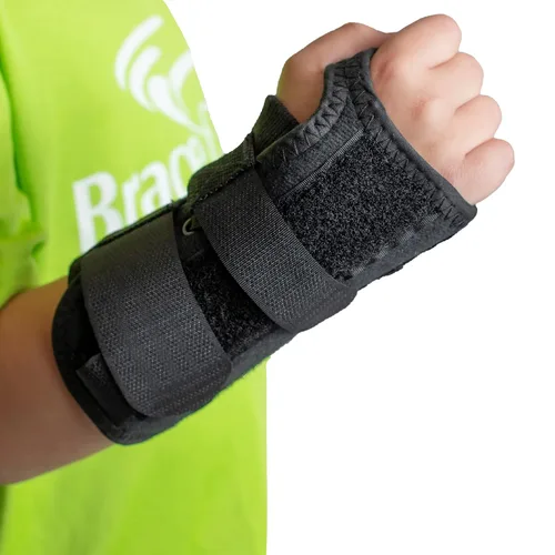 Vista 7 de Brace Direct Muñequera con cordones para niños para esguinces, tensiones, túnel carpiano de Quervain, férula de apoyo pediátrico para recuperación