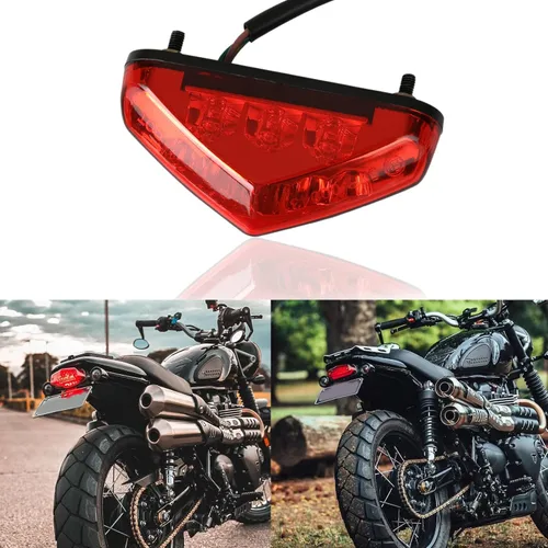 Vista 9 de Luz trasera de freno y funcionamiento de motocicleta de 12V 28 LED, luces de matrícula compatibles con motocicleta Cruiser, ATV, Banshee Warrior YFZ