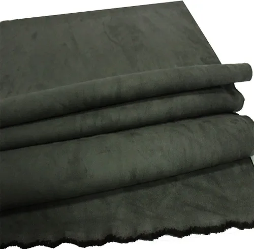 Vista 11 de Mybecca Funda para muebles de tela de gamuza negra de microgamuza y tela de uso general, tela de 58/60 pulgadas de ancho se vende por yarda