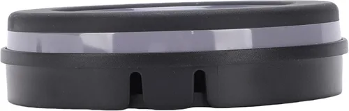 Vista 2 de Zopsc Desktop Holder Fit for Dot 4th 5th Generation Non Slip Base Cord Arrangement Mount for Smart Speaker, Office Home Black