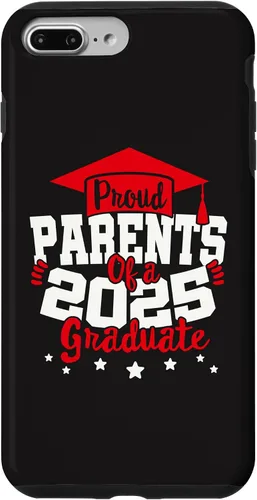 Vista 9 de iPhone 15 Parents of a 2025 Graduate Class Senior Graduation Grad 25 Case