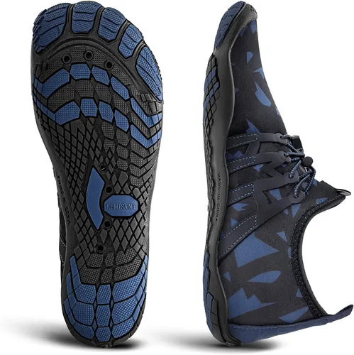 Vista 3 de BULLIANT Zapatos de agua para hombre, unisex, zapatos acuáticos descalzos para hombres y mujeres, zapatos de senderismo y natación