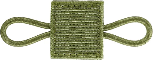Vista 3 de FRTKK Paquete de 10 soportes tácticos para equipo con clip Molle Web Dominator con cuerdas elásticas para mochilas tácticas, bolsas Molle