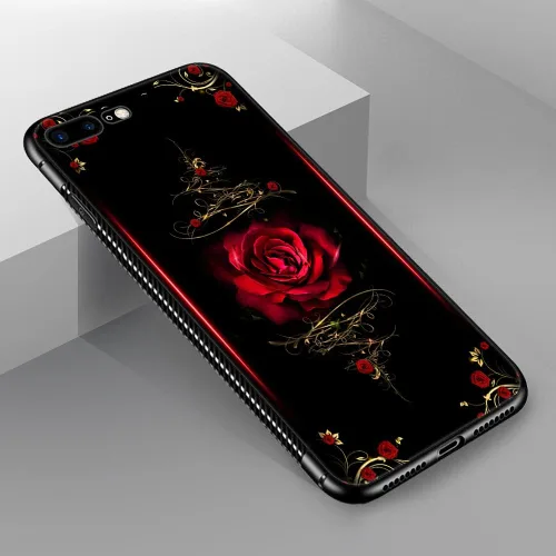 Vista 2 de ZHEGAILIAN Funda compatible con iPhone SE 2022, diseño de patrón de policarbonato duro, funda protectora de TPU suave antideslizante para iPhone SE