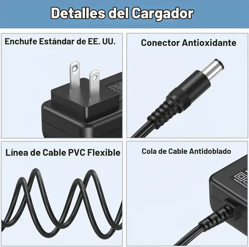 Vista 5 de Reemplazo del cargador de taladro de 9 V para taladro inalámbrico Black