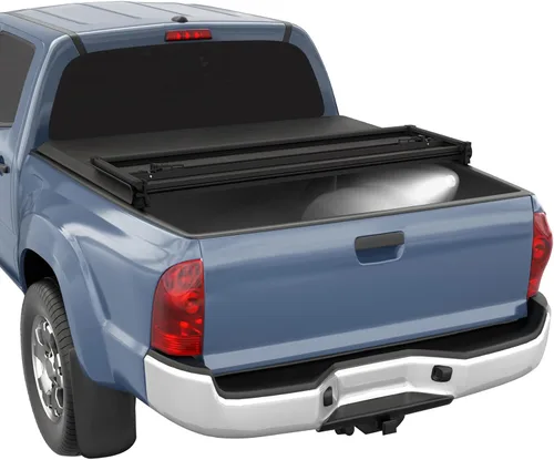 Vista 7 de Funda de cama de camioneta rígida de tres pliegues, de 8 pies, para reemplazo de 1994-2018 Ram 1500 2500 3500 y 2019-2023 Ram 1500 Classic sin