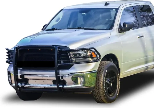 Vista 15 de Protección de parachoques modular Black Horse Grille Compatible con 09-10 Dodge Ram 1500 11-18 Ram 1500 19-24 Ram 1500 Classic