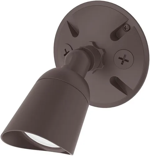 Vista 6 de WAC Lighting, Endurance Single Spot Energy Star 15W LED Spot Light 3000K en bronce Bronce (Architectural Bronze)