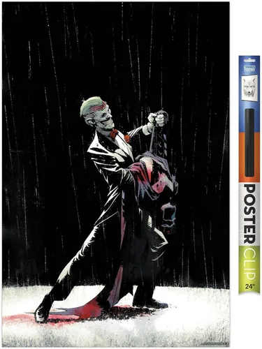 Vista 13 de DC Comics Joker - Póster de pared Dancing In The Dark de 34 pulgadas de largo x 22.4 pulgadas de ancho, versión premium sin marco