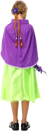 Vista 3 de Twister.CK Disfraz de princesa de Halloween para niñas, Halloween, Navidad, cumpleaños, juego de rol, disfraz de cosplay