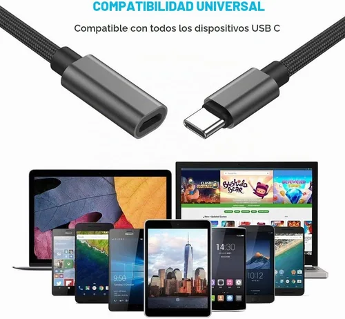 Vista 5 de Adaptador micro USB a USB C, (paquete de 2) Micro USB hembra a USB tipo C macho Conversor de carga rápida compatible con Samsung Galaxy S23 S22 S21