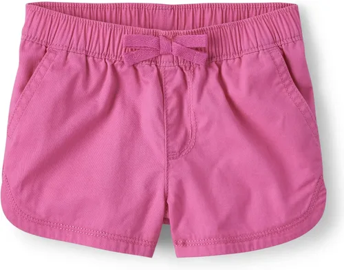 Vista 10 de The Children's Place Pantalones cortos de algodón para niñas pequeñas