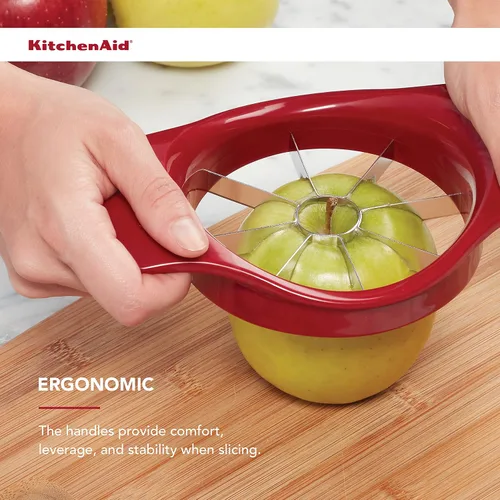 Vista 4 de KitchenAid KE305OHERA - Cortador de frutas clásico, talla única, rojo (paquete de 12)