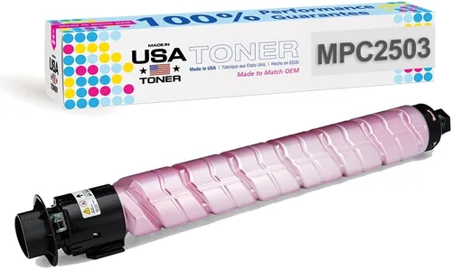 Vista 10 de MADE IN USA TONER Repuesto compatible para Ricoh Lanier Savin MP C2003, MP C2503, MP C2004, MP C2504, 841918 (negro)