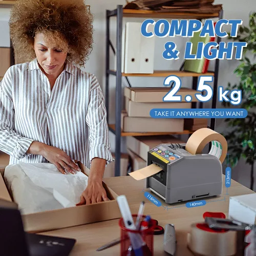 Vista 8 de Dispensador automático de cinta, cortadora de cinta eléctrica