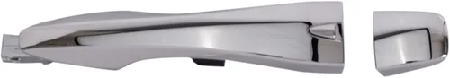 Vista 141 de TRQ Manija de puerta exterior delantera derecha cromada para el lado del pasajero compatible con Chrysler 300 Dodge Journey 2011-2020