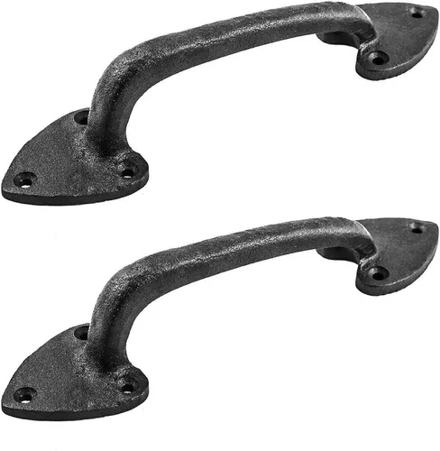 Vista 19 de Renovators Supply Pomo Negro para Gabinete de 4.5 pulgadas Estilo Jaula de Pájaros Tiradores para Cajones