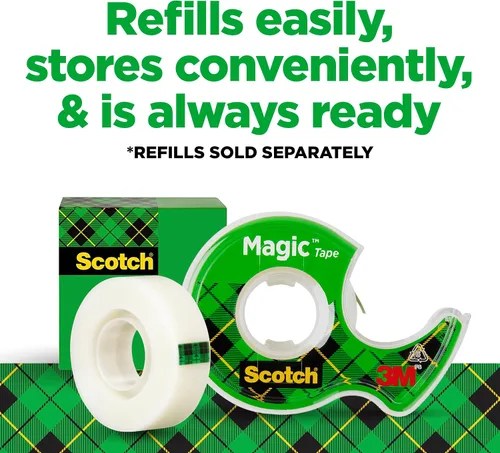 Vista 6 de Scotch® Dispensador de cinta Magic™, 1/2" x 750