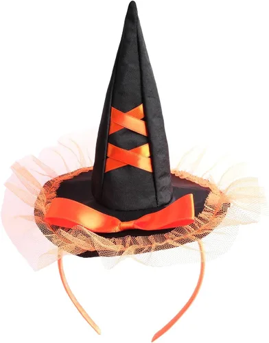 Vista 7 de LTAKK Pumpkin Dress Girl Kawaii Pumpkin Theme Costumes Kids for Halloween with Pumpkin Headband