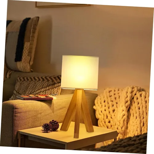 Vista 7 de SHERCHPRY Pantalla rectangular de tela para lámpara rectangular pantalla grande E27 para el hogar