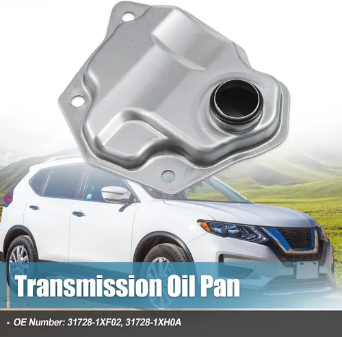 Vista 2 de X AUTOHAUX Filtro de transmisión cárter de aceite para Nissan NV200 2.0L CVT S 2013 2014 para Nissan NV200 2.0L CVT SV 2013 2014 31728-1XF02