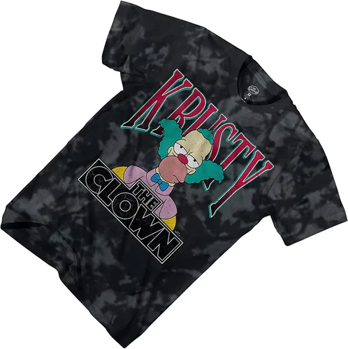 Vista 3 de The Simpsons Camiseta Krusty The Clown para hombre Homer, Bart, Lisa & Krusty The Clown