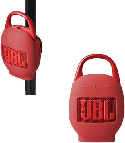 Vista 12 de Hermitshell Estuche de transporte de silicona de repuesto para altavoz Bluetooth inalámbrico JBL Clip 3 portátil e impermeable (negro camuflaje)
