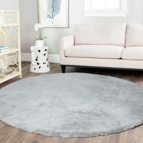 Vista 54 de Latepis Alfombra Pequeña Negra Esponjosa 2x3 pies Manta de Piel Sintética de Conejo Alfombra Suave Lavable Alfombras Peludas Shag para Dormitorio