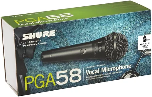 Vista 3 de Shure - micrófono cardioide, vocal dinámico sin cable