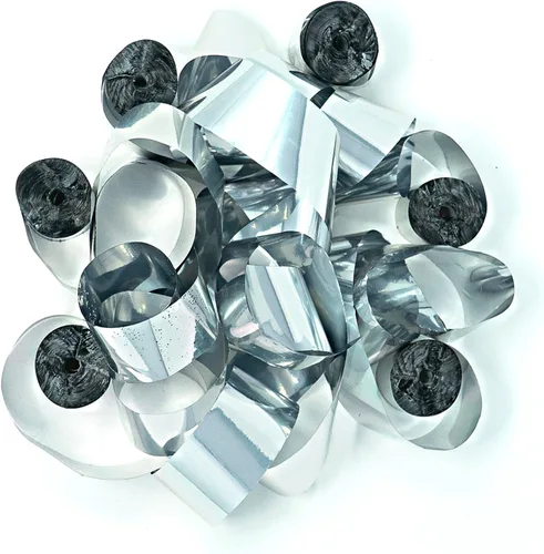 Vista 13 de Ultimate Confetti - Serpentinas de papel de seda azul bebé - 20 rollos (1" x 30')