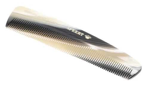 Vista 18 de #10 Peine de dientes estrechos hecho a mano Tortuga Havana Acetato fino recto fino desenredante Parting Grooming Teasing Peluquería Peluquería
